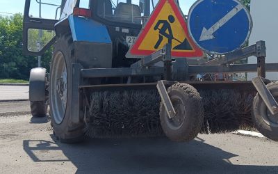 Услуги дорожной щетки на базе МТЗ - Йошкар-Ола, заказать или взять в аренду