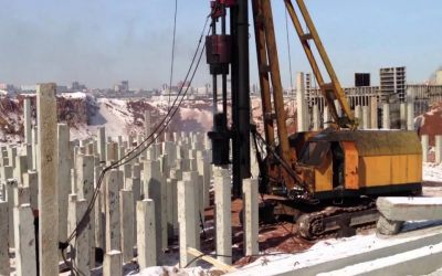 Забивка бетонных свай - Йошкар-Ола, заказать или взять в аренду