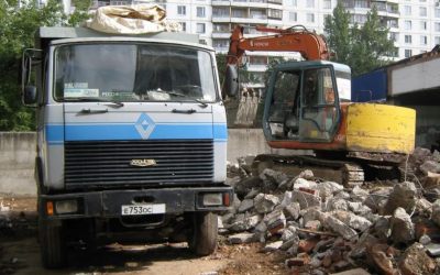 Вывоз строительного мусора, погрузчики, самосвалы, грузчики - Йошкар-Ола, цены, предложения специалистов