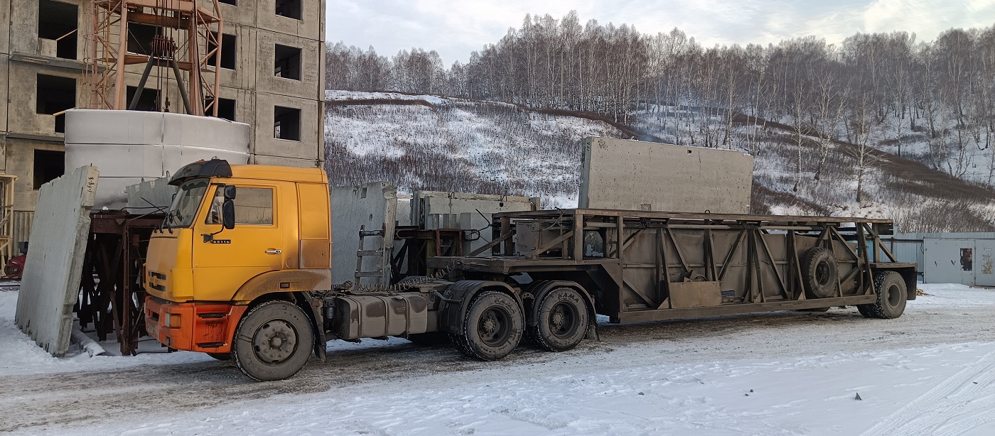 Аренда и услуги панелевозов для перевозки ЖБИ изделий в Козьмодемьянске